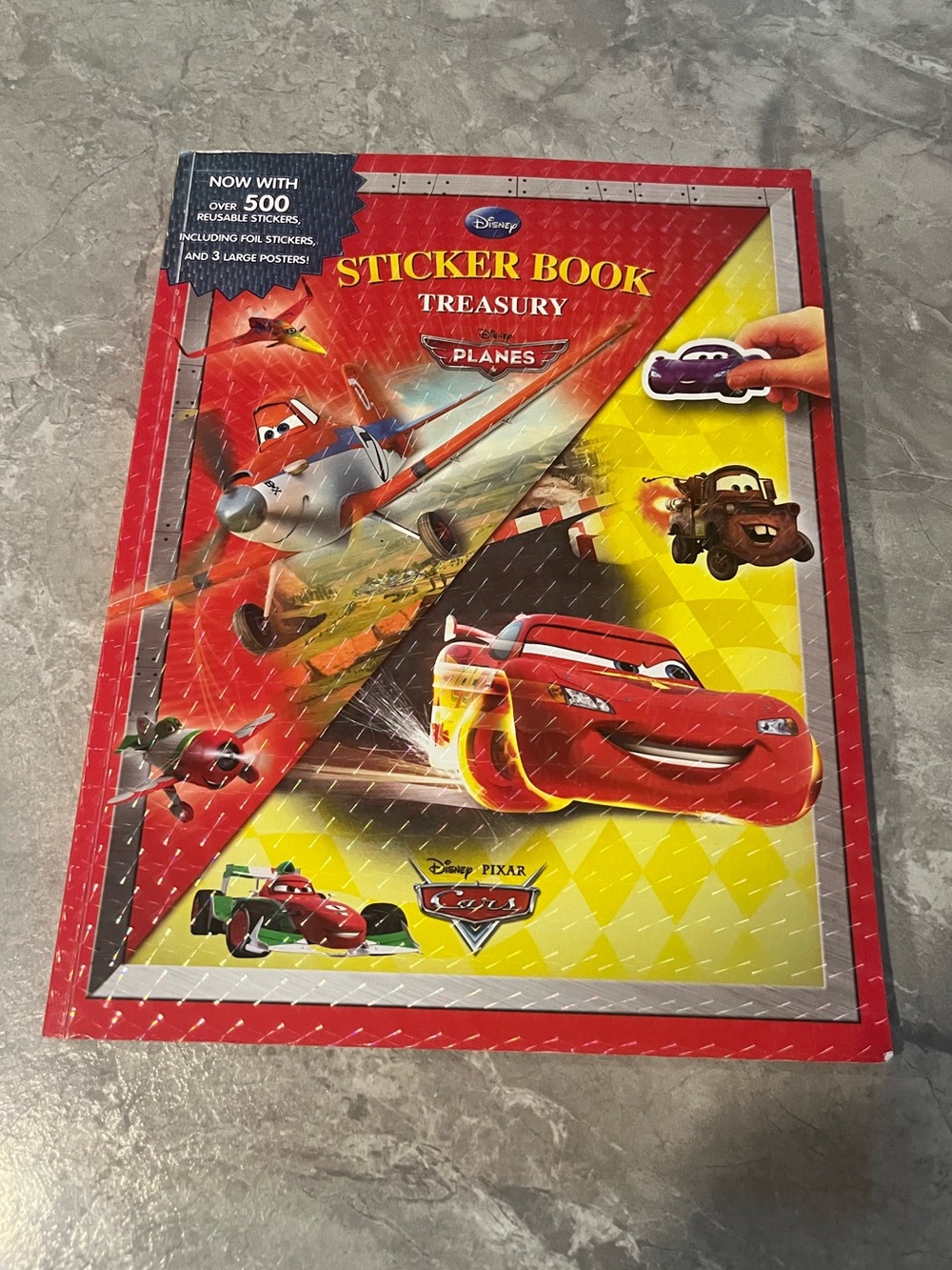 Disney Planes & Cars Sticker Book